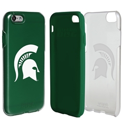 
Guard Dog Michigan State Spartans Clear Hybrid Phone Case for iPhone 6 / 6s 