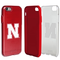 
Guard Dog Nebraska Cornhuskers Clear Hybrid Phone Case for iPhone 6 / 6s 