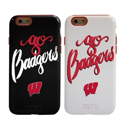 
Guard Dog Wisconsin Badgers Go Badgers Hybrid Phone Case for iPhone 6 / 6s 