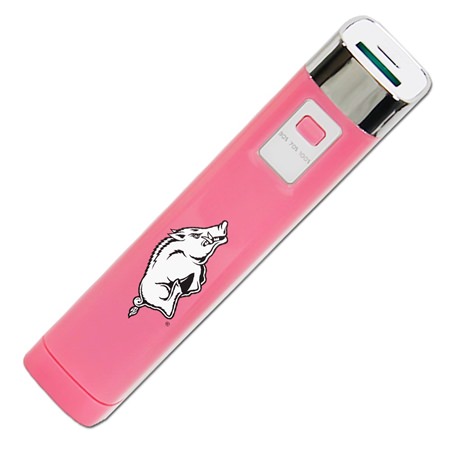 Arkansas Razorbacks Pink APU 2200LS USB Mobile Charger
