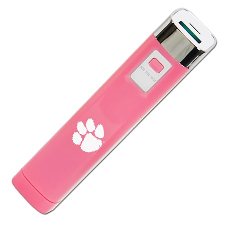 Clemson Tigers Pink APU 2200LS USB Mobile Charger
