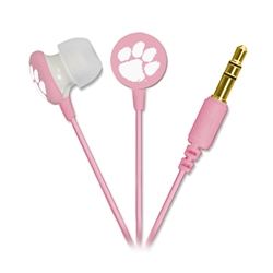 
Clemson Tigers Pink Ignition Earbuds