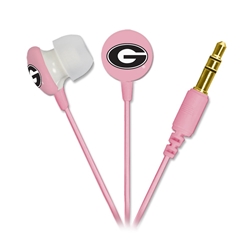 
Georgia Bulldogs Pink Ignition Earbuds