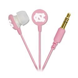 
North Carolina Tar Heels Pink Ignition Earbuds