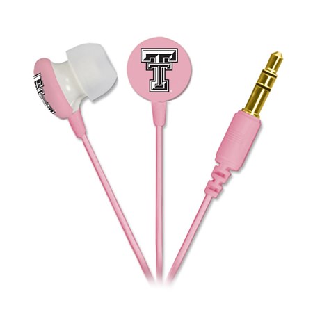 Texas Tech Red Raiders Pink Ignition Earbuds
