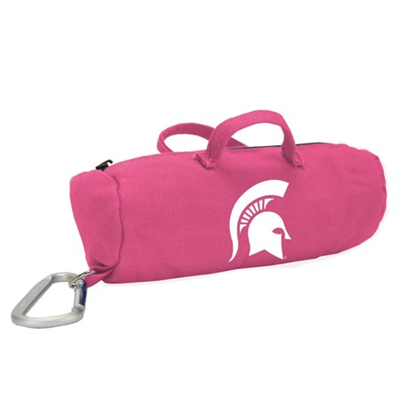 Michigan State Spartans Pink Medium StuffleBag
