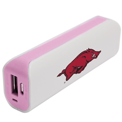 
Arkansas Razorbacks Pink APU 1800GS USB Mobile Charger