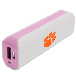 
Clemson Tigers Pink APU 1800GS USB Mobile Charger