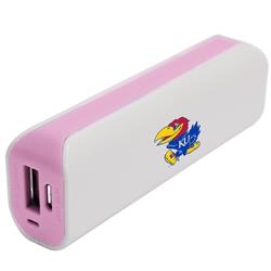 
Kansas Jayhawks Pink APU 1800GS USB Mobile Charger