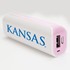 Kansas Jayhawks Pink APU 1800GS USB Mobile Charger
