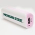 Michigan State Spartans Pink APU 1800GS USB Mobile Charger
