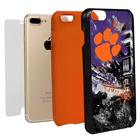 Guard Dog Clemson Tigers PD Spirit Hybrid Phone Case for iPhone 7 Plus/8 Plus 
