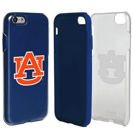Guard Dog Auburn Tigers Clear Hybrid Phone Case for iPhone 7/8/SE 
