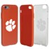 Guard Dog Clemson Tigers Clear Hybrid Phone Case for iPhone 7/8/SE 
