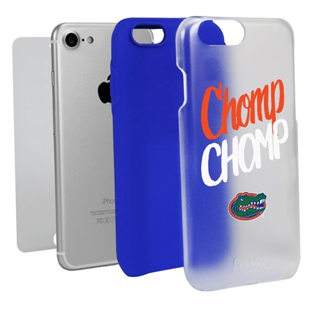 Guard Dog Florida Gators Chomp Chomp Clear Hybrid Phone Case for iPhone 7/8/SE 
