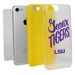 
Guard Dog LSU Tigers Geaux Tigers Clear Hybrid Phone Case for iPhone 7/8/SE 