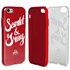 Guard Dog Ohio State Buckeyes Scarlet & Gray Clear Hybrid Phone Case for iPhone 7/8/SE 
