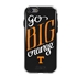 Guard Dog Tennessee Volunteers Go Big Orange Clear Hybrid Phone Case for iPhone 7/8/SE 
