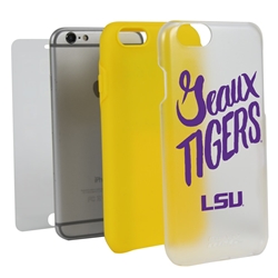 
Guard Dog LSU Tigers Geaux Tigers Clear Hybrid Phone Case for iPhone 6 Plus / 6s Plus 