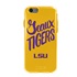 Guard Dog LSU Tigers Geaux Tigers Clear Hybrid Phone Case for iPhone 6 Plus / 6s Plus 
