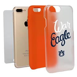
Guard Dog Auburn Tigers War Eagle Clear Hybrid Phone Case for iPhone 7 Plus/8 Plus 