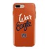 Guard Dog Auburn Tigers War Eagle Clear Hybrid Phone Case for iPhone 7 Plus/8 Plus 
