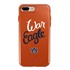 Guard Dog Auburn Tigers War Eagle Clear Hybrid Phone Case for iPhone 7 Plus/8 Plus 
