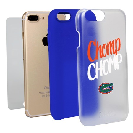 Guard Dog Florida Gators Chomp Chomp Clear Hybrid Phone Case for iPhone 7 Plus/8 Plus 
