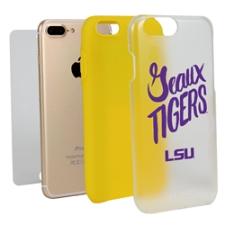 
Guard Dog LSU Tigers Geaux Tigers Clear Hybrid Phone Case for iPhone 7 Plus/8 Plus 