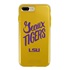 Guard Dog LSU Tigers Geaux Tigers Clear Hybrid Phone Case for iPhone 7 Plus/8 Plus 
