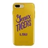 Guard Dog LSU Tigers Geaux Tigers Clear Hybrid Phone Case for iPhone 7 Plus/8 Plus 
