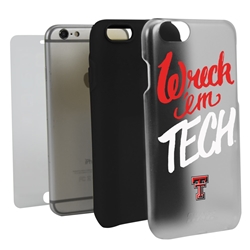 
Guard Dog Texas Tech Red Raiders Wreck 'em Tech Clear Hybrid Phone Case for iPhone 6 Plus / 6s Plus 