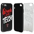 Guard Dog Texas Tech Red Raiders Wreck 'em Tech Clear Hybrid Phone Case for iPhone 6 Plus / 6s Plus 
