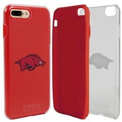 
Guard Dog Arkansas Razorbacks Clear Hybrid Phone Case for iPhone 7 Plus/8 Plus 