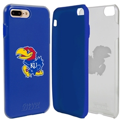 
Guard Dog Kansas Jayhawks Clear Hybrid Phone Case for iPhone 7 Plus/8 Plus 