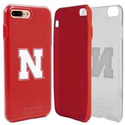 
Guard Dog Nebraska Cornhuskers Clear Hybrid Phone Case for iPhone 7 Plus/8 Plus 