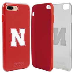 
Guard Dog Nebraska Cornhuskers Clear Hybrid Phone Case for iPhone 7 Plus/8 Plus 