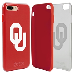 
Guard Dog Oklahoma Sooners Clear Hybrid Phone Case for iPhone 7 Plus/8 Plus 
