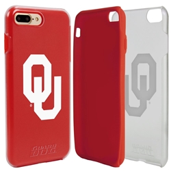 
Guard Dog Oklahoma Sooners Clear Hybrid Phone Case for iPhone 7 Plus/8 Plus 
