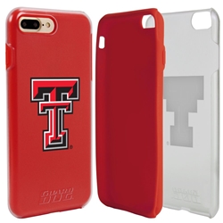 
Guard Dog Texas Tech Red Raiders Clear Hybrid Phone Case for iPhone 7 Plus/8 Plus 