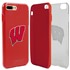 Guard Dog Wisconsin Badgers Clear Hybrid Phone Case for iPhone 7 Plus/8 Plus 
