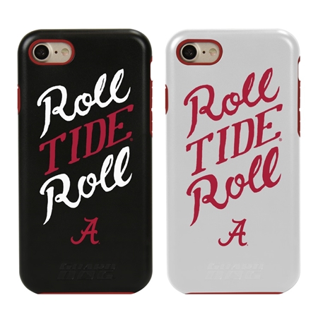 Guard Dog Alabama Crimson Tide Roll Tide Roll Hybrid Phone Case for iPhone 7/8/SE 
