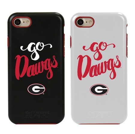 Guard Dog Georgia Bulldogs Go Dawgs Hybrid Phone Case for iPhone 7/8/SE 
