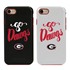 Guard Dog Georgia Bulldogs Go Dawgs Hybrid Phone Case for iPhone 7/8/SE 
