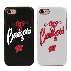 
Guard Dog Wisconsin Badgers Go Badgers Hybrid Phone Case for iPhone 7/8/SE 