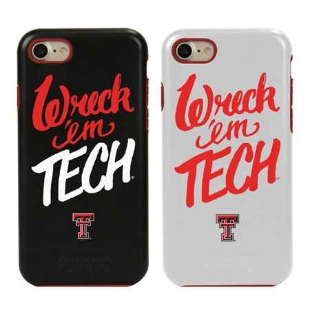Guard Dog Texas Tech Red Raiders - Wreck 'em Tech Hybrid Phone Case for iPhone 7/8/SE 

