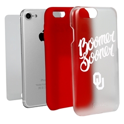
Guard Dog Oklahoma Sooners - Boomer Sooner Clear Hybrid Phone Case for iPhone 7/8/SE 