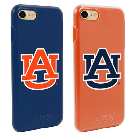 Guard Dog Auburn Tigers Fan Pack (2 Phone Cases) for iPhone 7/8/SE 
