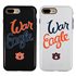 Guard Dog Auburn Tigers War Eagle Hybrid Phone Case for iPhone 7 Plus/8 Plus 
