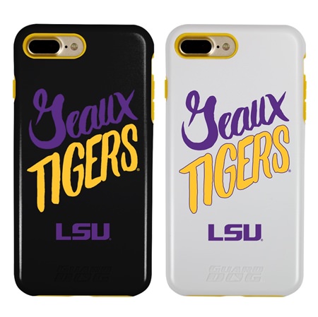 Guard Dog LSU Tigers Geaux Tigers Hybrid Phone Case for iPhone 7 Plus/8 Plus 
